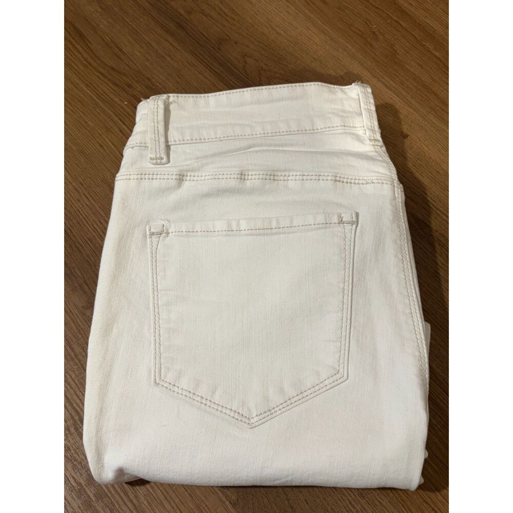 Ann Taylor Womens White Modern Fit Jeans Size 6 EUC - Picture 7 of 8